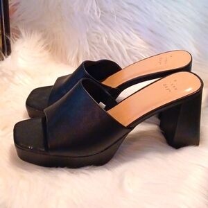 Black, platform slides